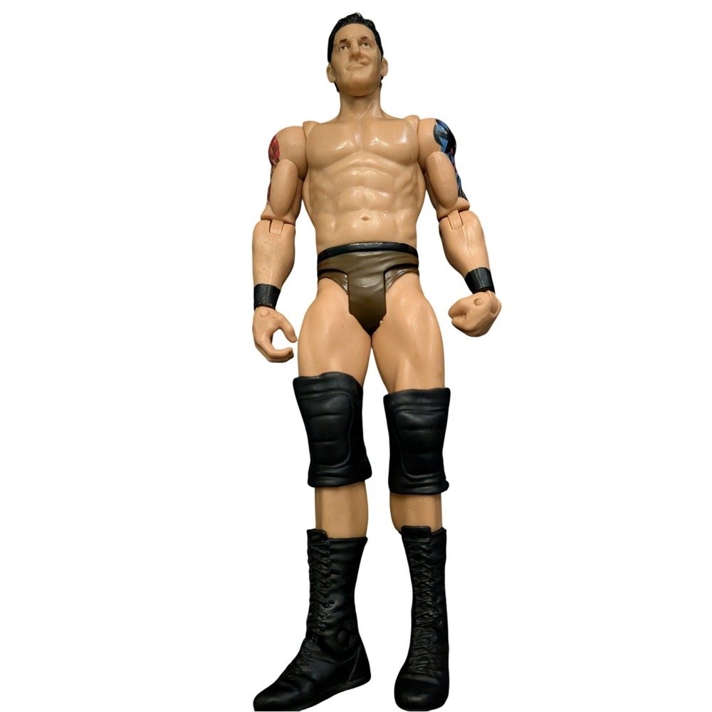 Mattel WWE Wade Barrett Action Figure Kids 7 Inch Brown Trunks Tattoos Good